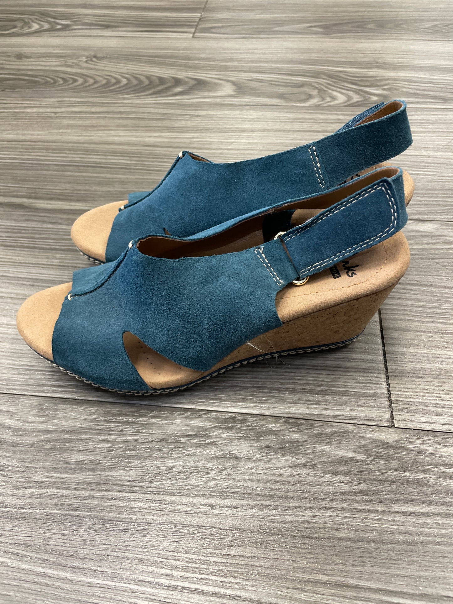 Shoes Heels Wedge By Clarks Size: 6