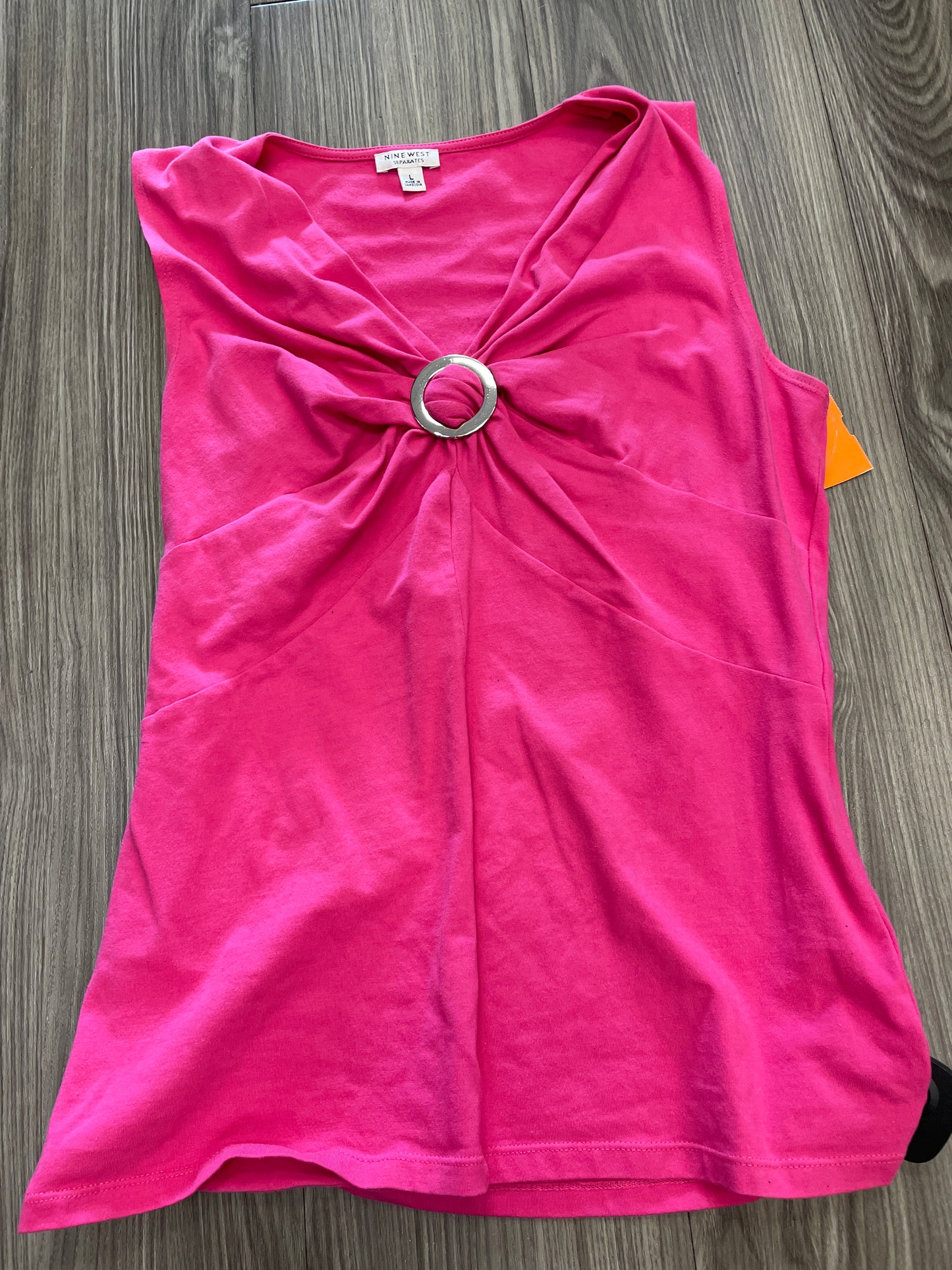 Tank Top By Nine West Size: L