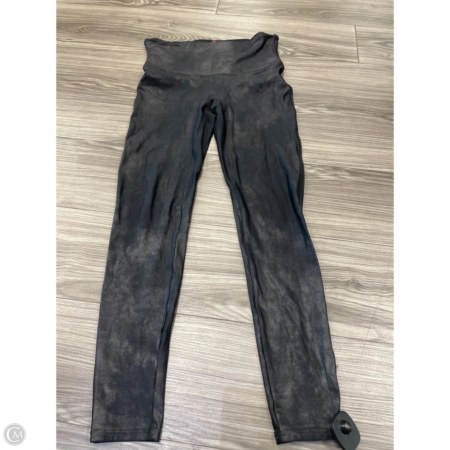 Athletic Leggings By Spanx In Black, Size: Xl