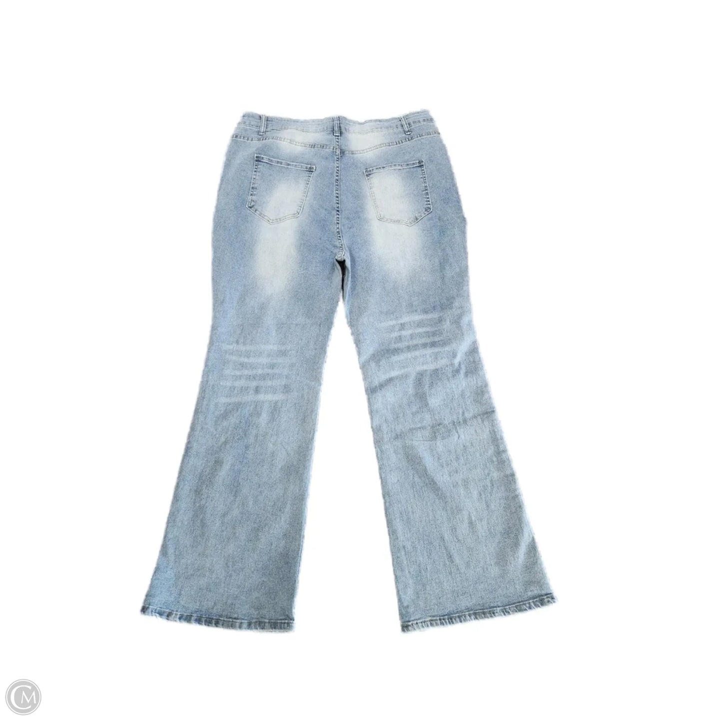 Jeans Boot Cut By Clothes Mentor In Blue, Size: 3x