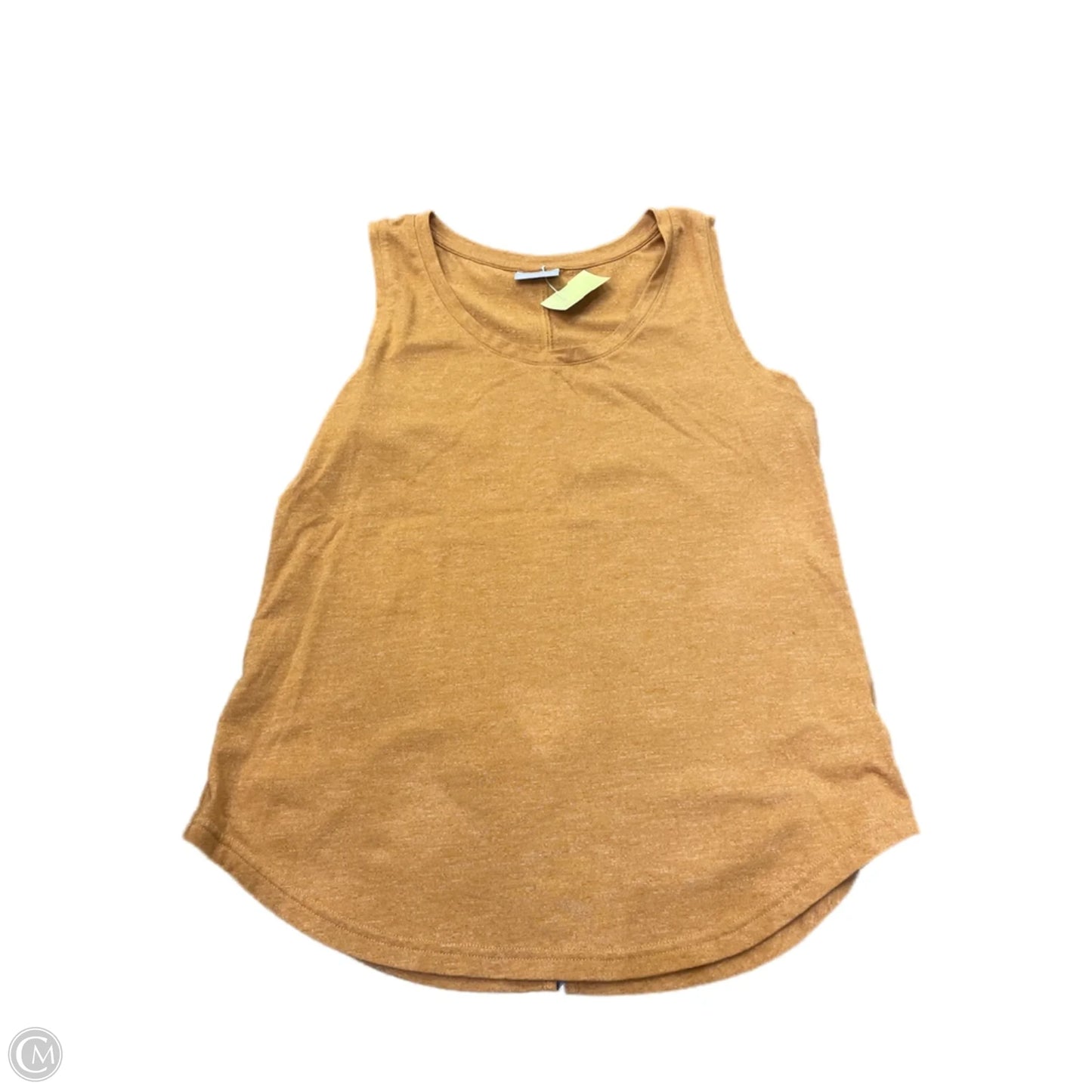 Athletic Tank Top By Columbia In Tan, Size: M