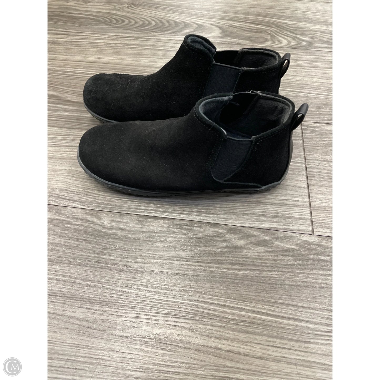 Boots Ankle Flats By Minnetonka In Black, Size: 8