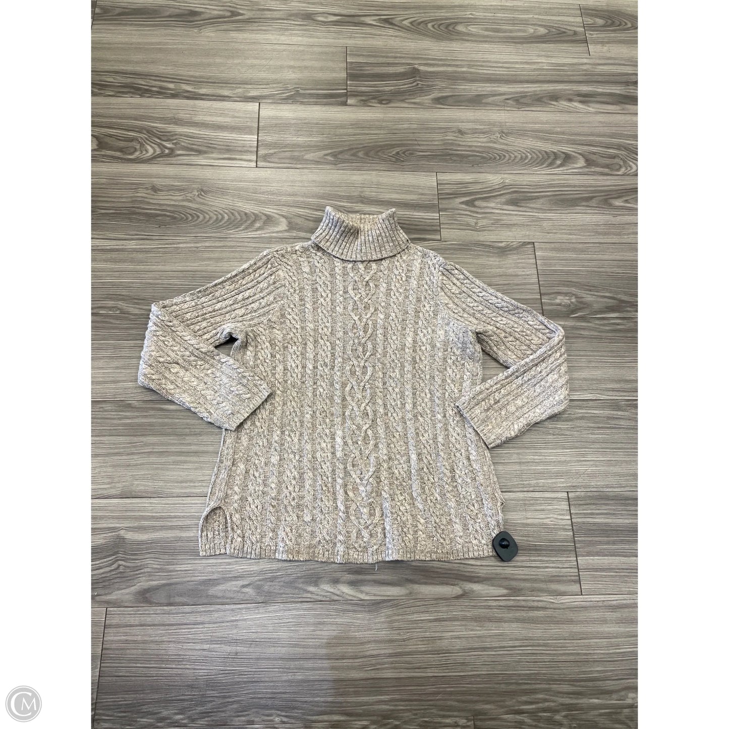 Sweater By Eight Eight Eight In Tan, Size: L