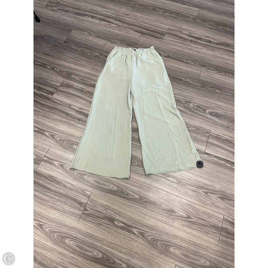 Pants Wide Leg By Streetwear Society In Green, Size: L