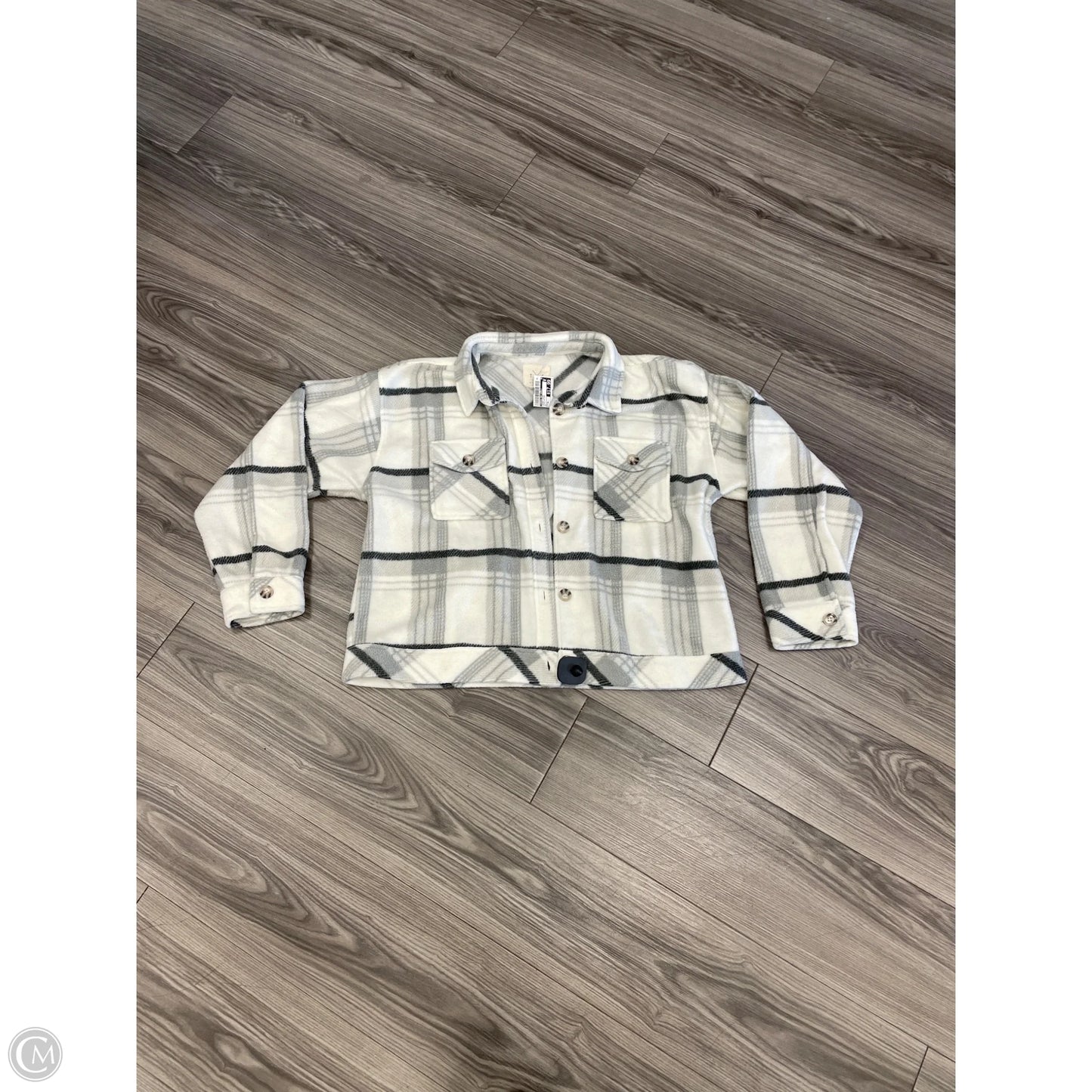 Jacket Shirt By Thread And Supply In Plaid Pattern, Size: Xl