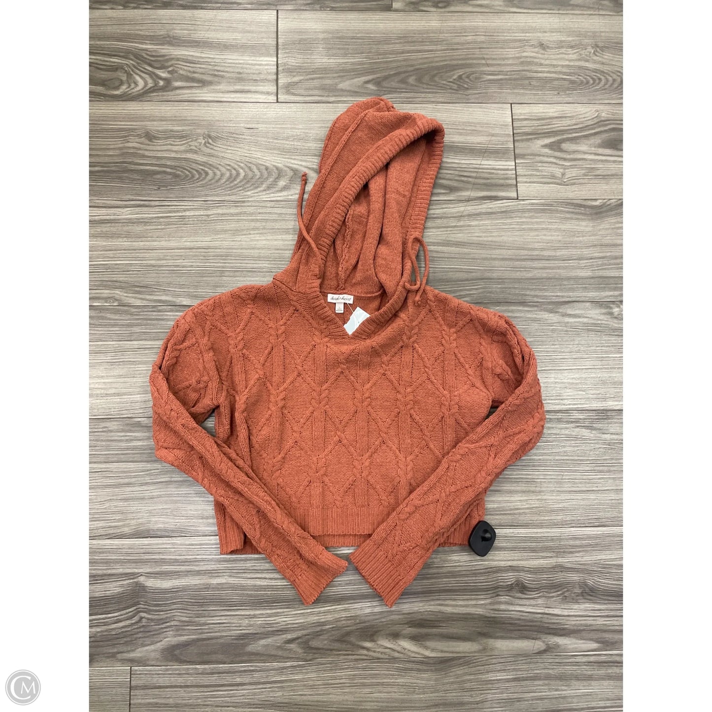 Sweatshirt Hoodie By Derek Heart In Red, Size: S