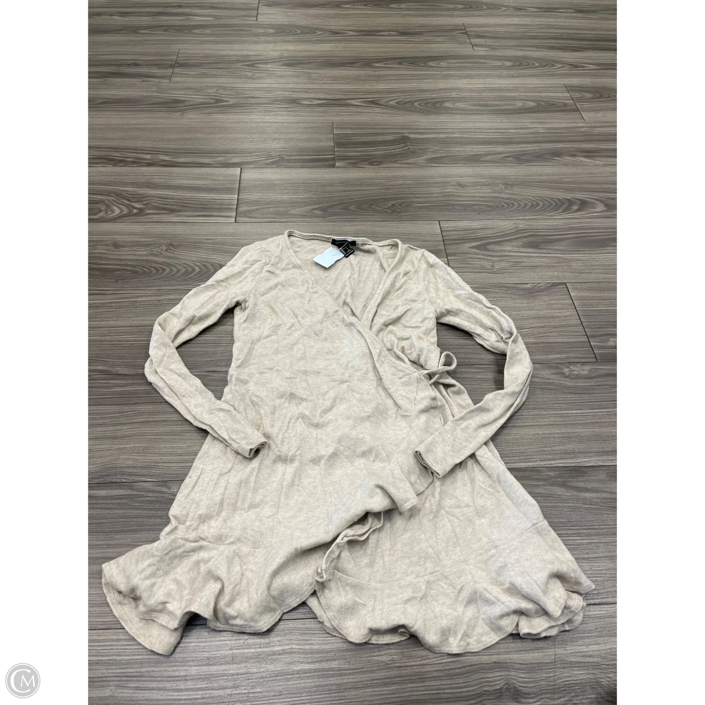 Cardigan By Forever 21 In Tan, Size: L