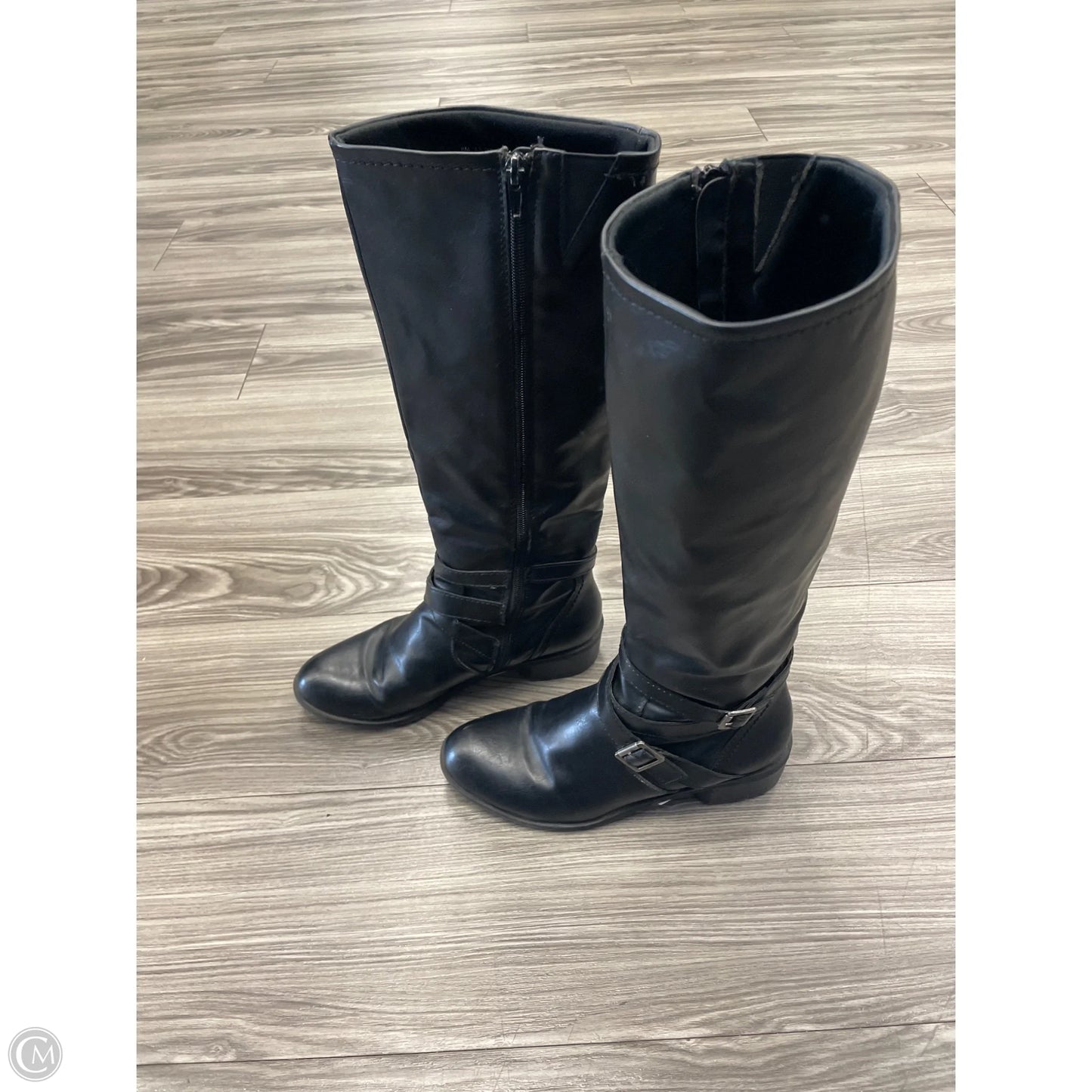 Boots Mid-calf Heels By Arizona In Black, Size: 8