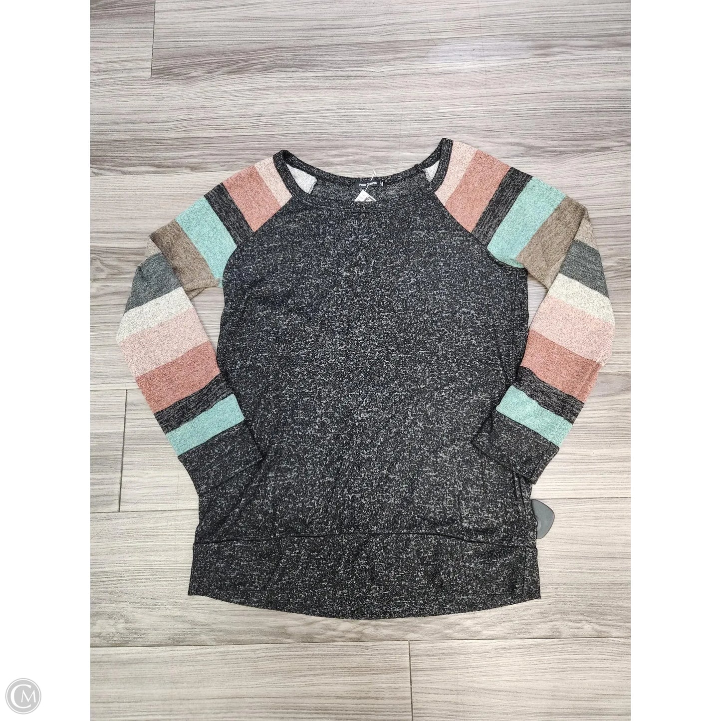 Sweatshirt Crewneck By Pink Clover In Multi-colored, Size: M