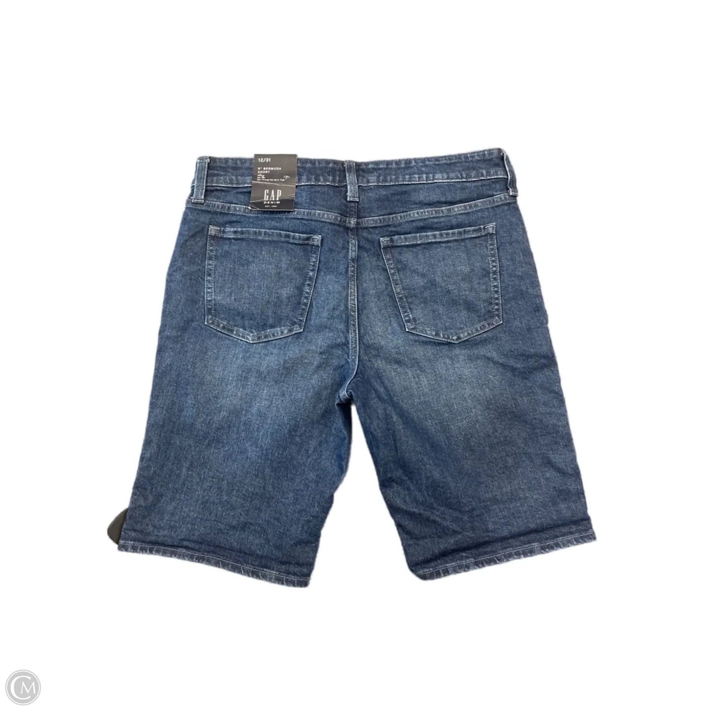 Shorts By Gap In Blue Denim, Size: 12