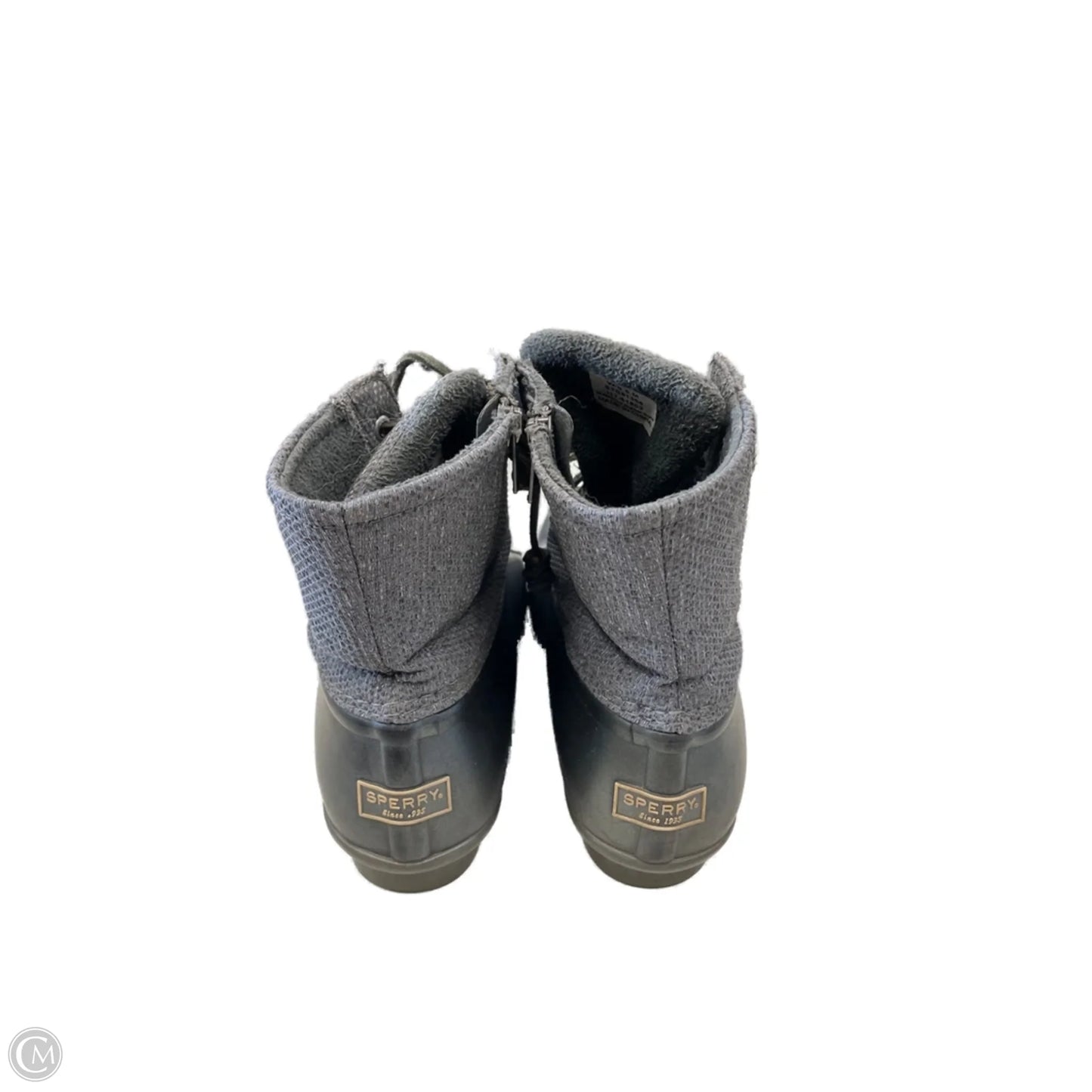 Boots Ankle Flats By Sperry In Grey, Size: 9