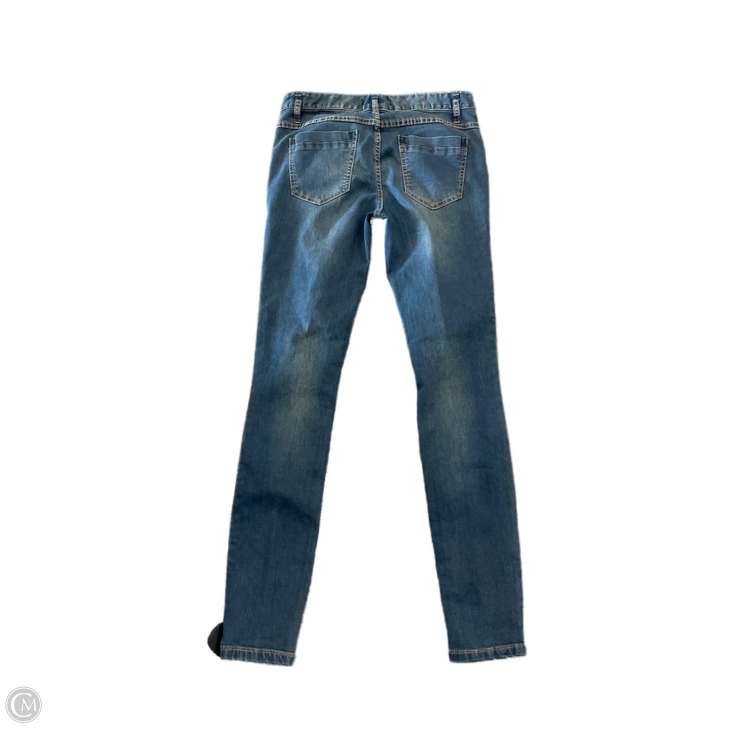 Jeans Skinny By Free People In Blue Denim, Size: 6