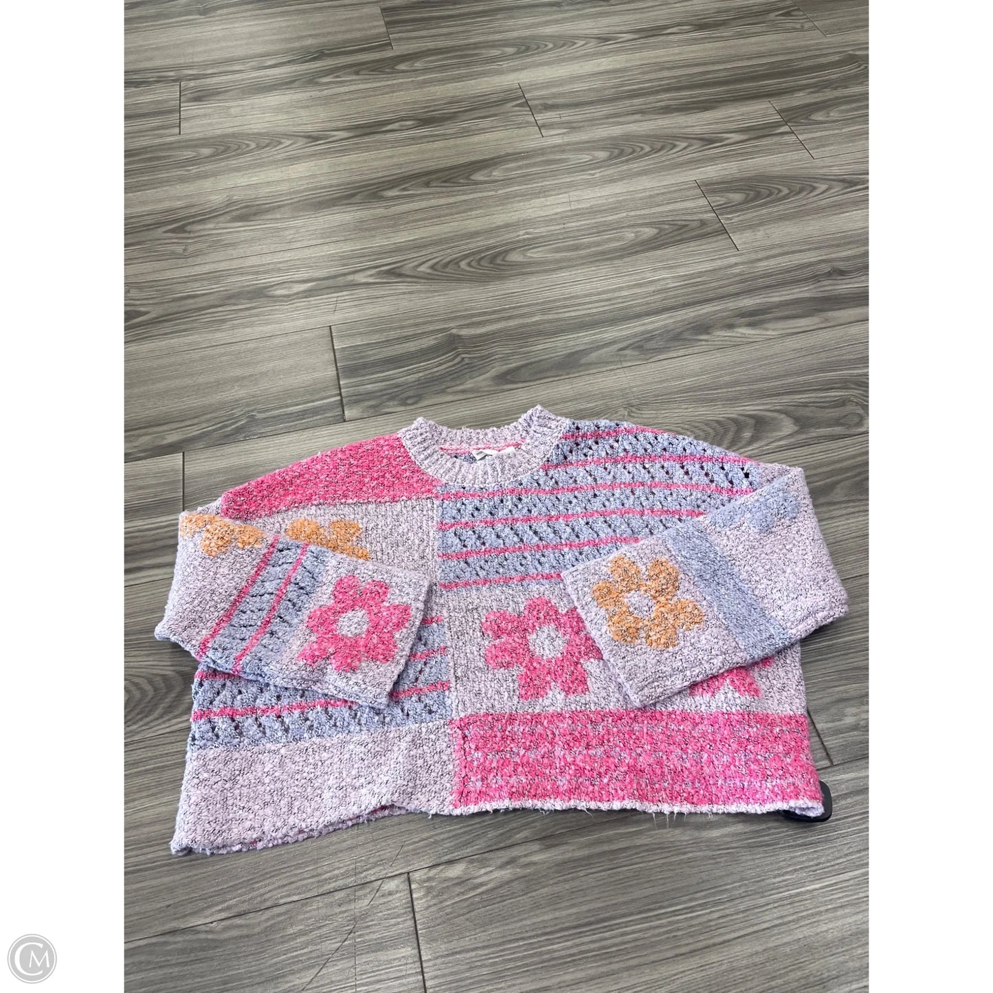 Sweater By Moon And Madison In Multi-colored, Size: L