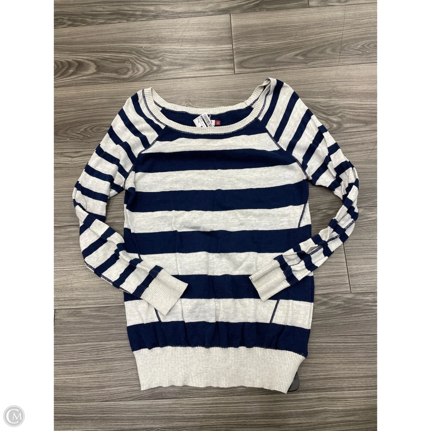 Top Long Sleeve By So In Striped Pattern, Size: Xl