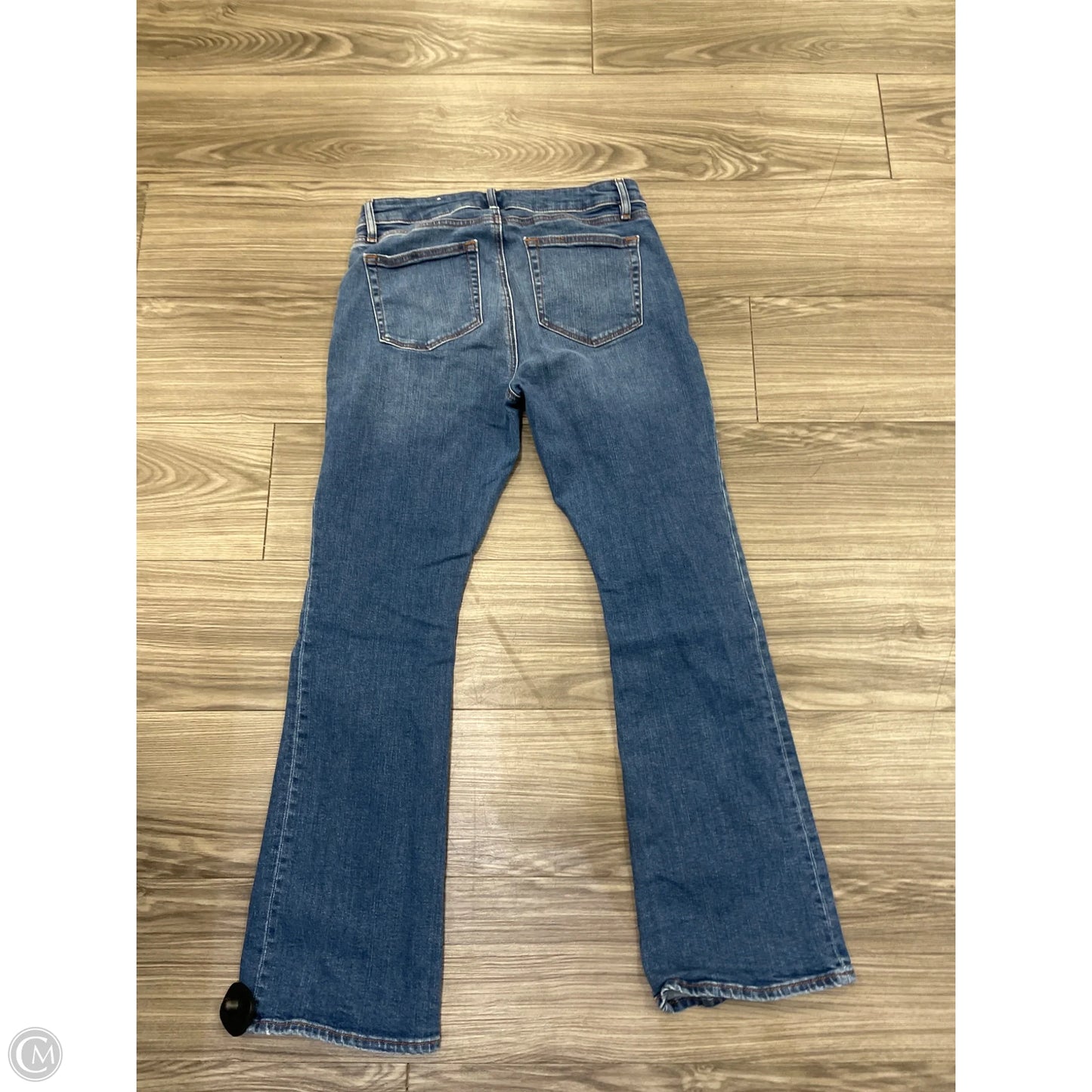 Jeans Boot Cut By Loft In Blue Denim, Size: 6
