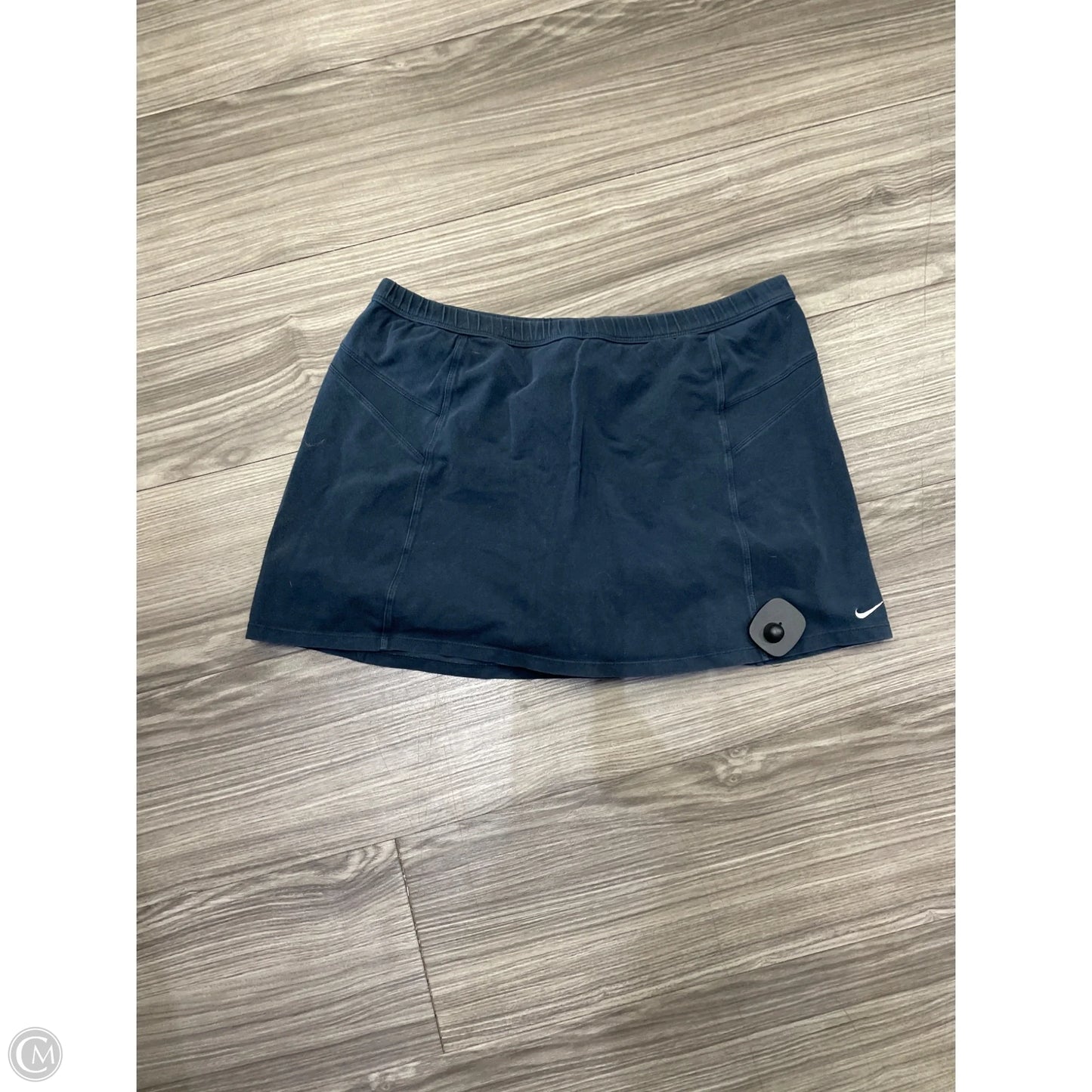 Athletic Skort By Nike In Blue, Size: L