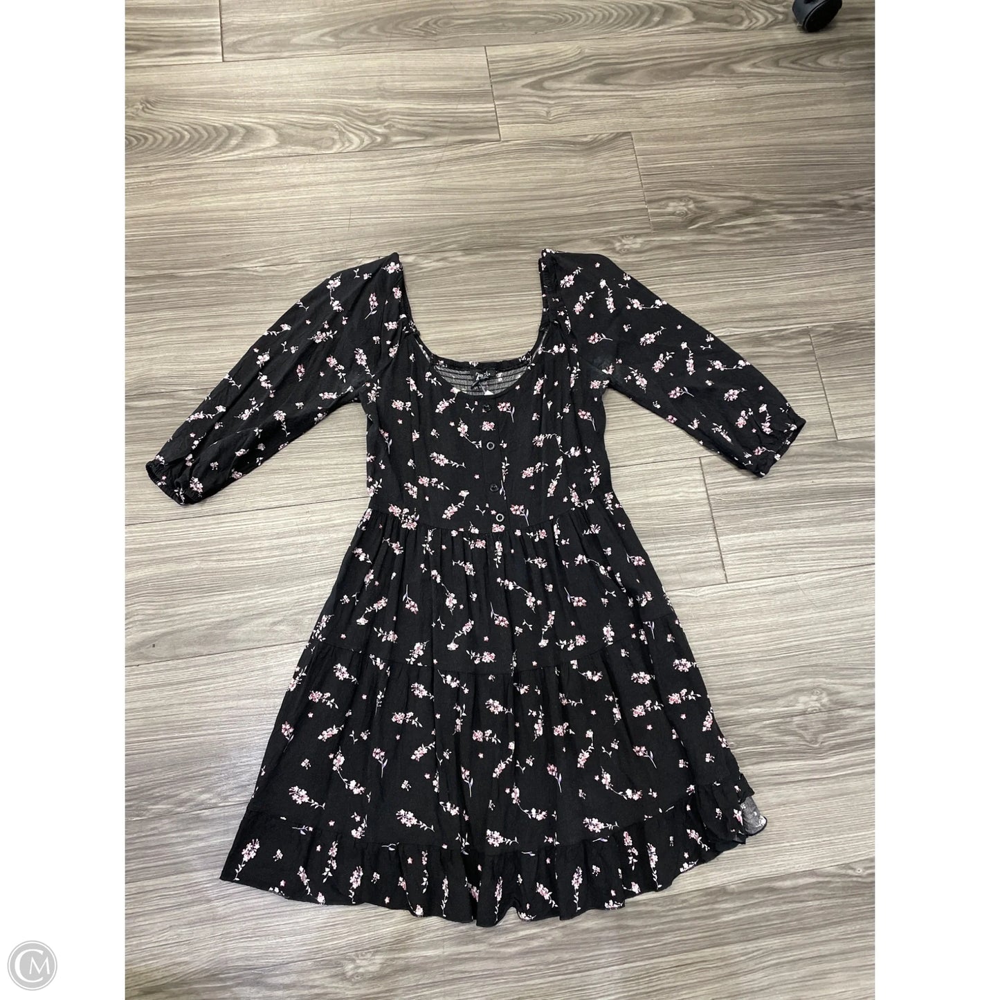 Dress Casual Short By Rue 21 In Floral Print, Size: L