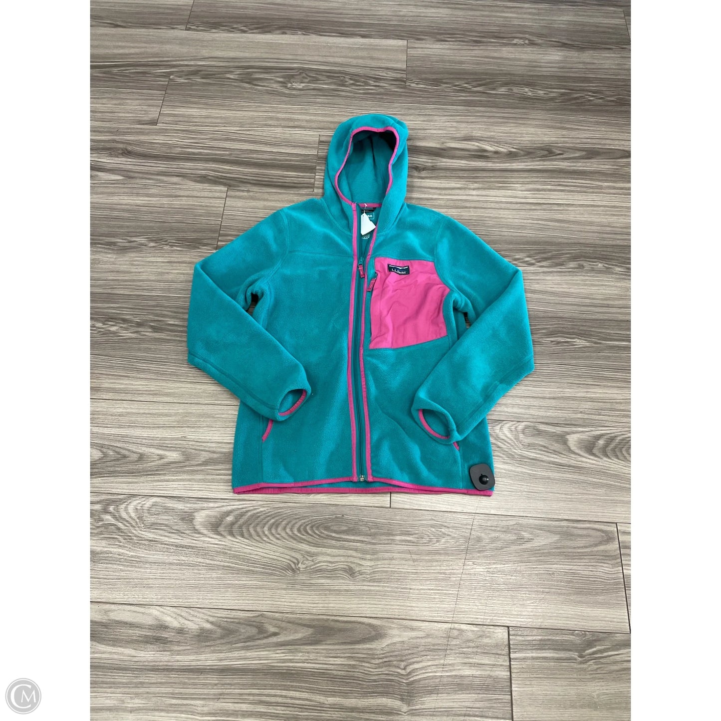 Jacket Other By L.l. Bean In Blue & Pink, Size: S
