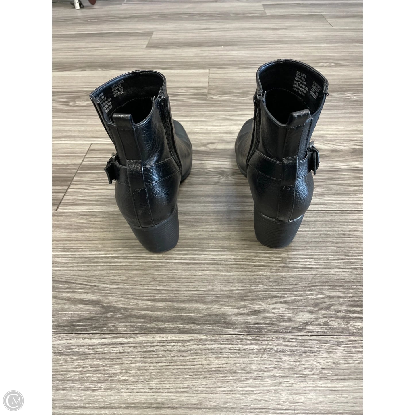 Shoes Flats By Clothes Mentor In Black, Size: 10