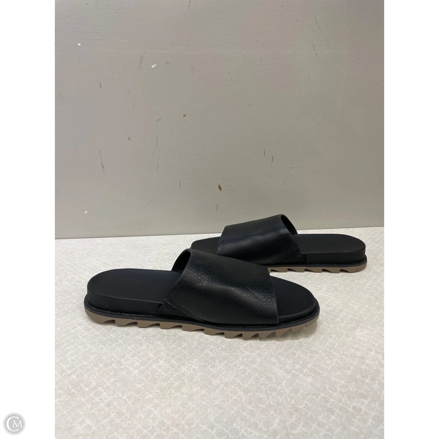 Sandals Flip Flops By Sorel In Black, Size: 5.5