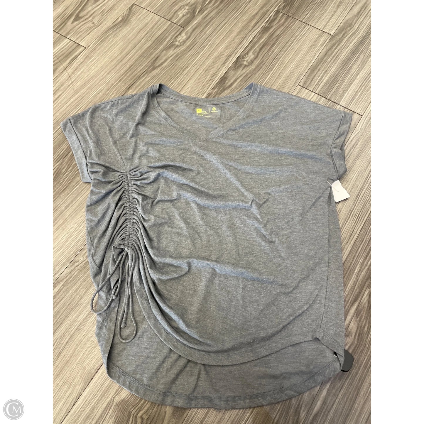 Top Short Sleeve By Xersion In Grey, Size: Xl