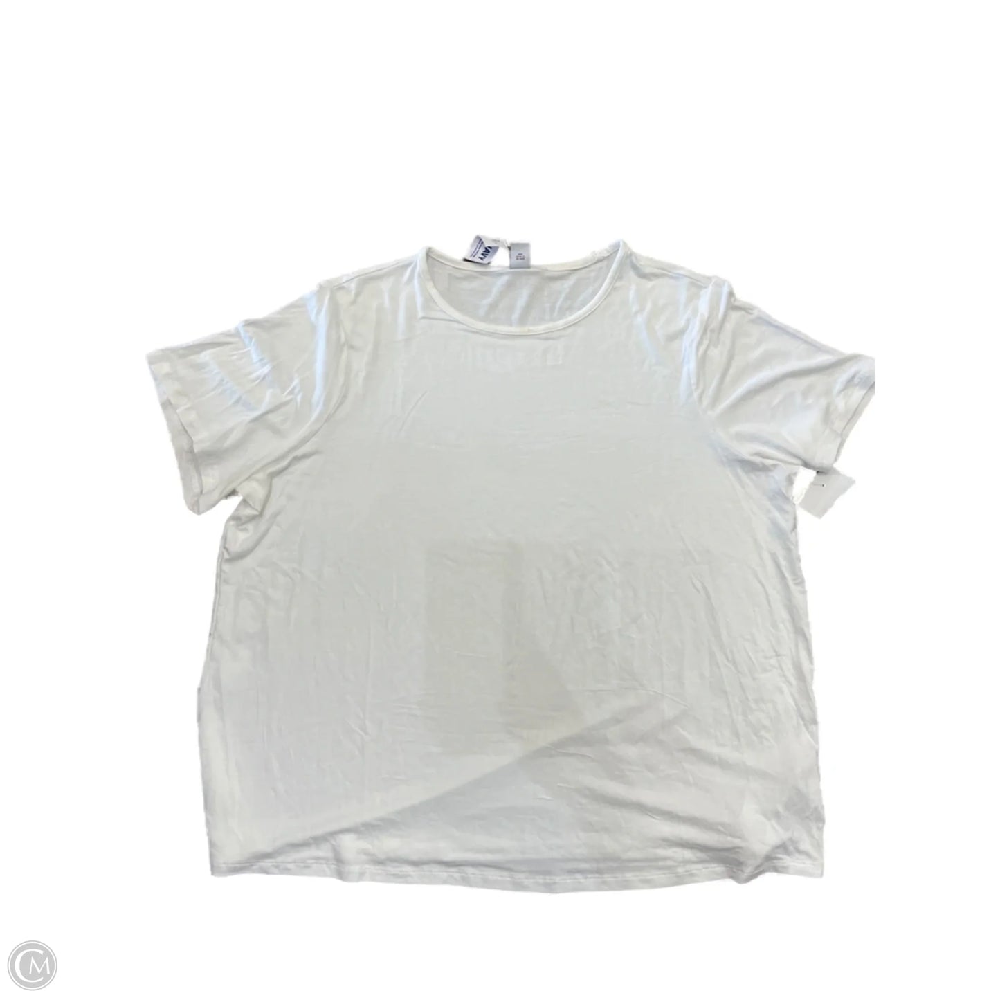 Top Short Sleeve By Old Navy In White, Size: Xl