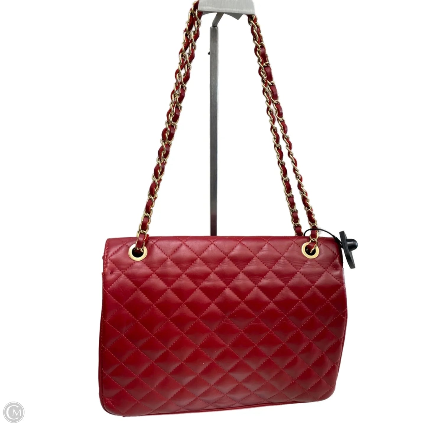 Handbag Leather By Cmc, Size: Large