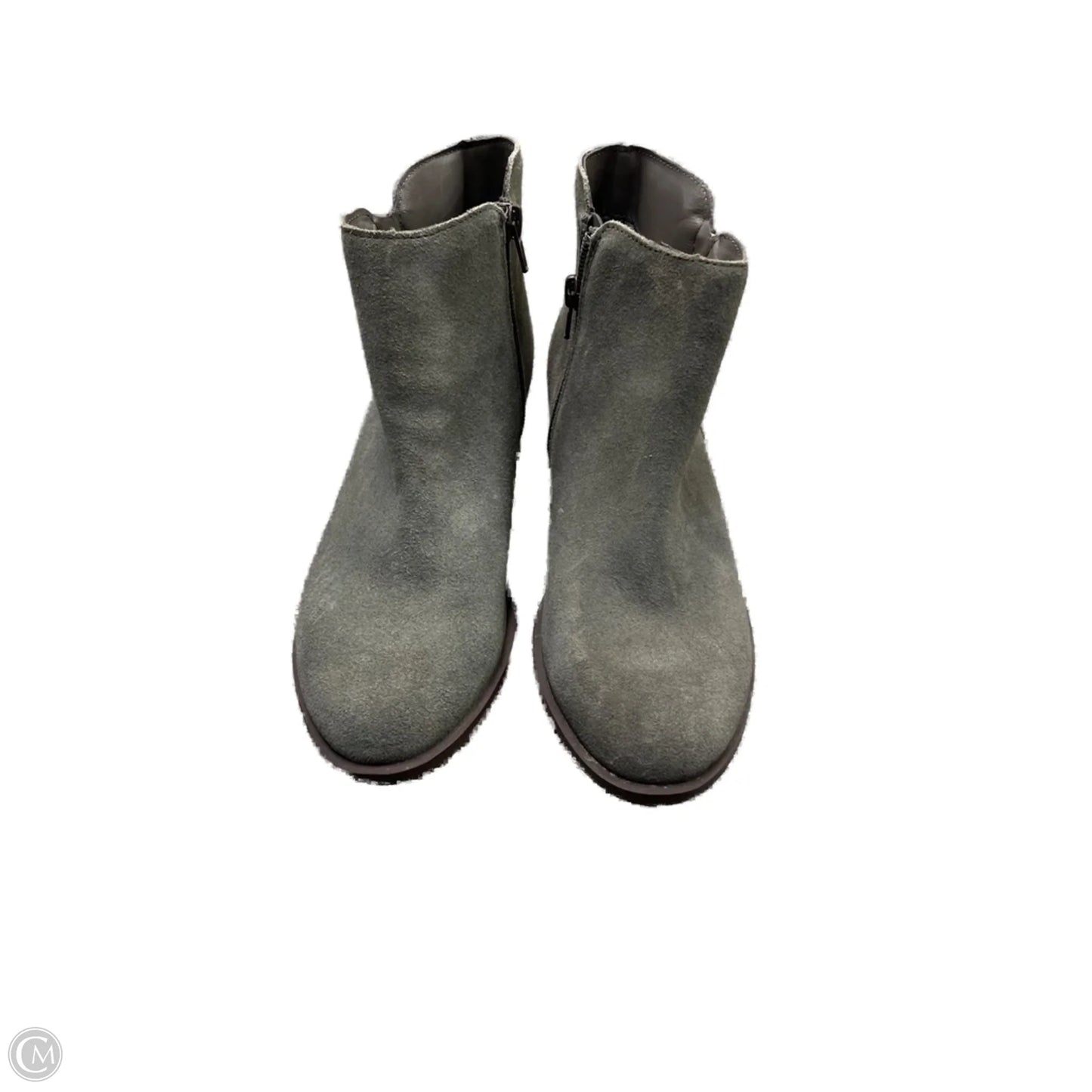 Boots Ankle Heels By Kensie In Grey, Size: 7.5