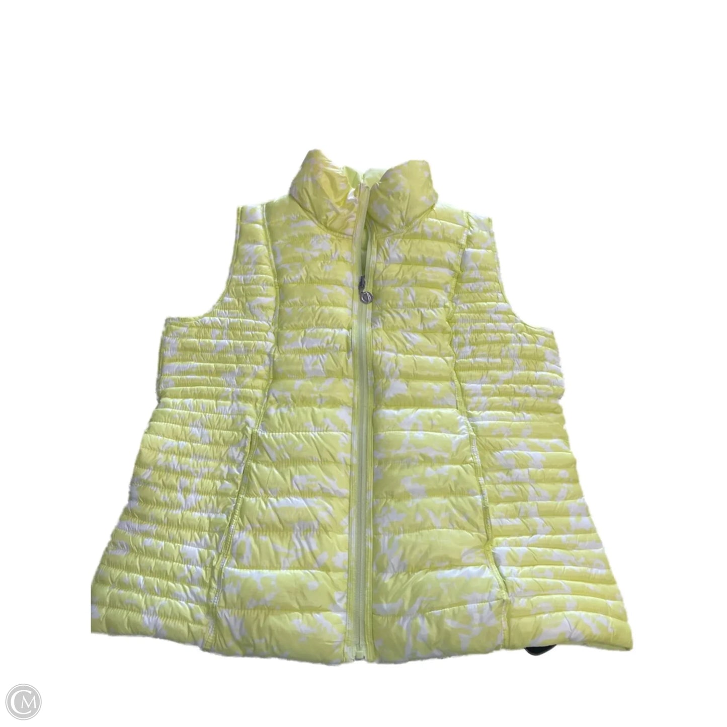 Vest Puffer & Quilted By Cmc In Yellow, Size: Xl