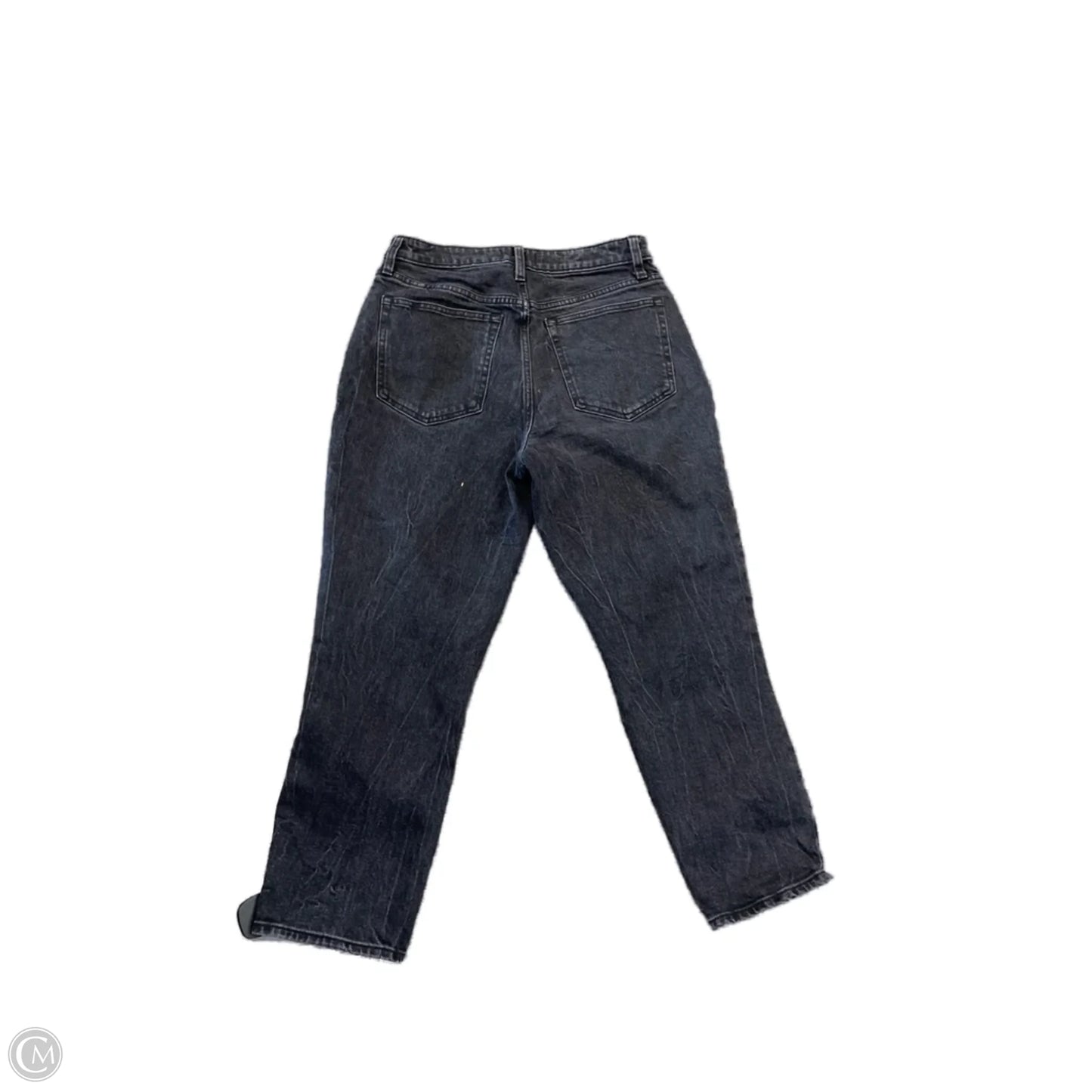 Jeans Straight By Abercrombie And Fitch In Black, Size: 6
