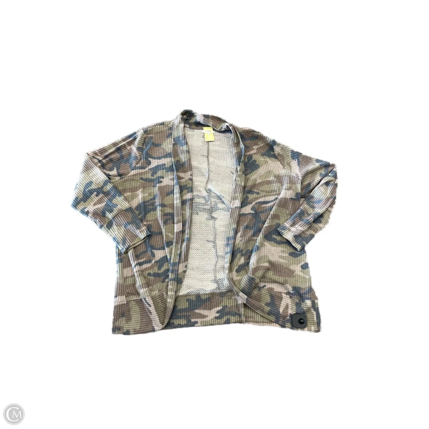 Cardigan By Maurices In Camouflage Print, Size: 2x