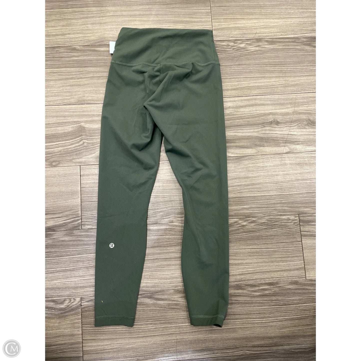 Athletic Leggings By Lululemon In Green, Size: S