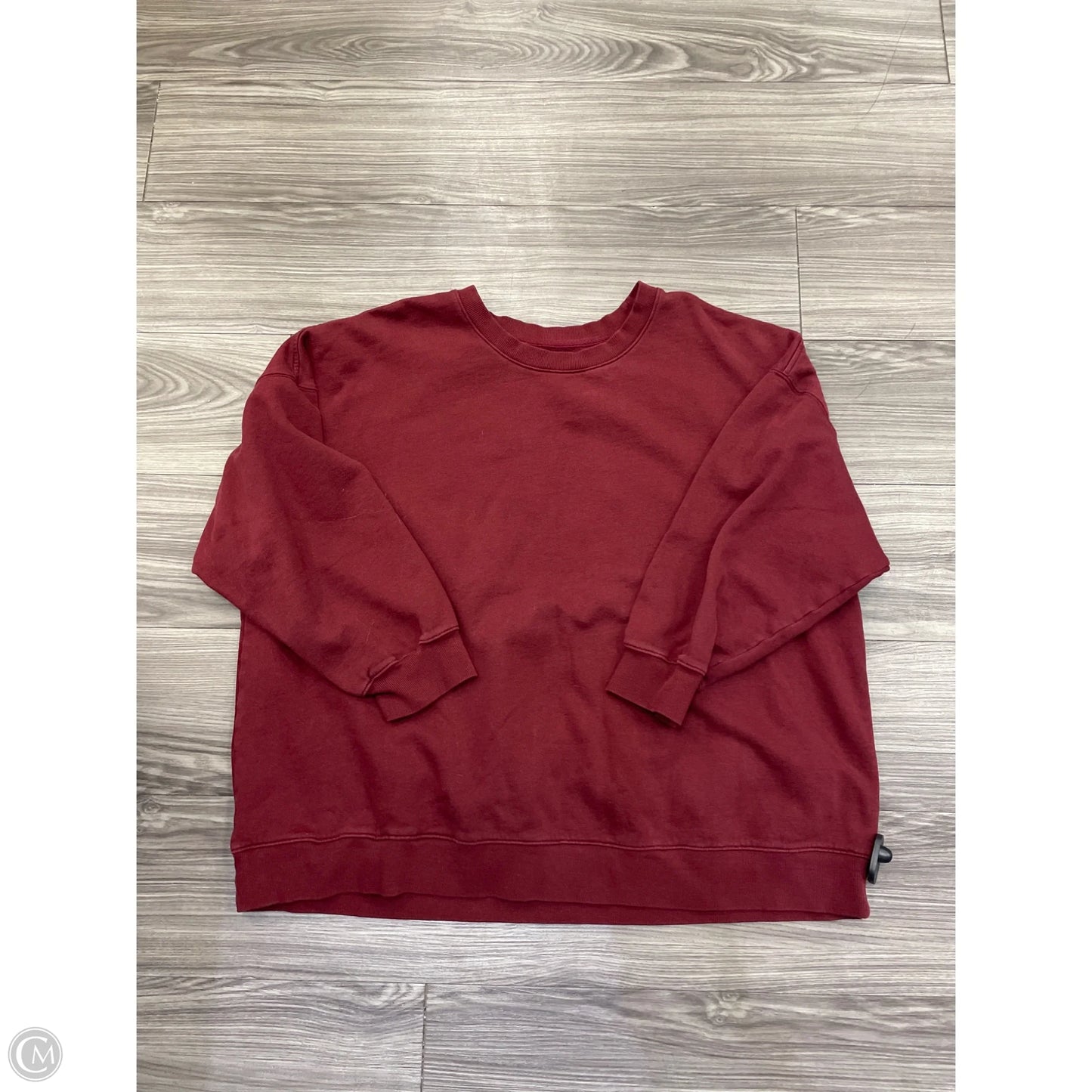 Sweatshirt Crewneck By Old Navy In Red, Size: Xxl