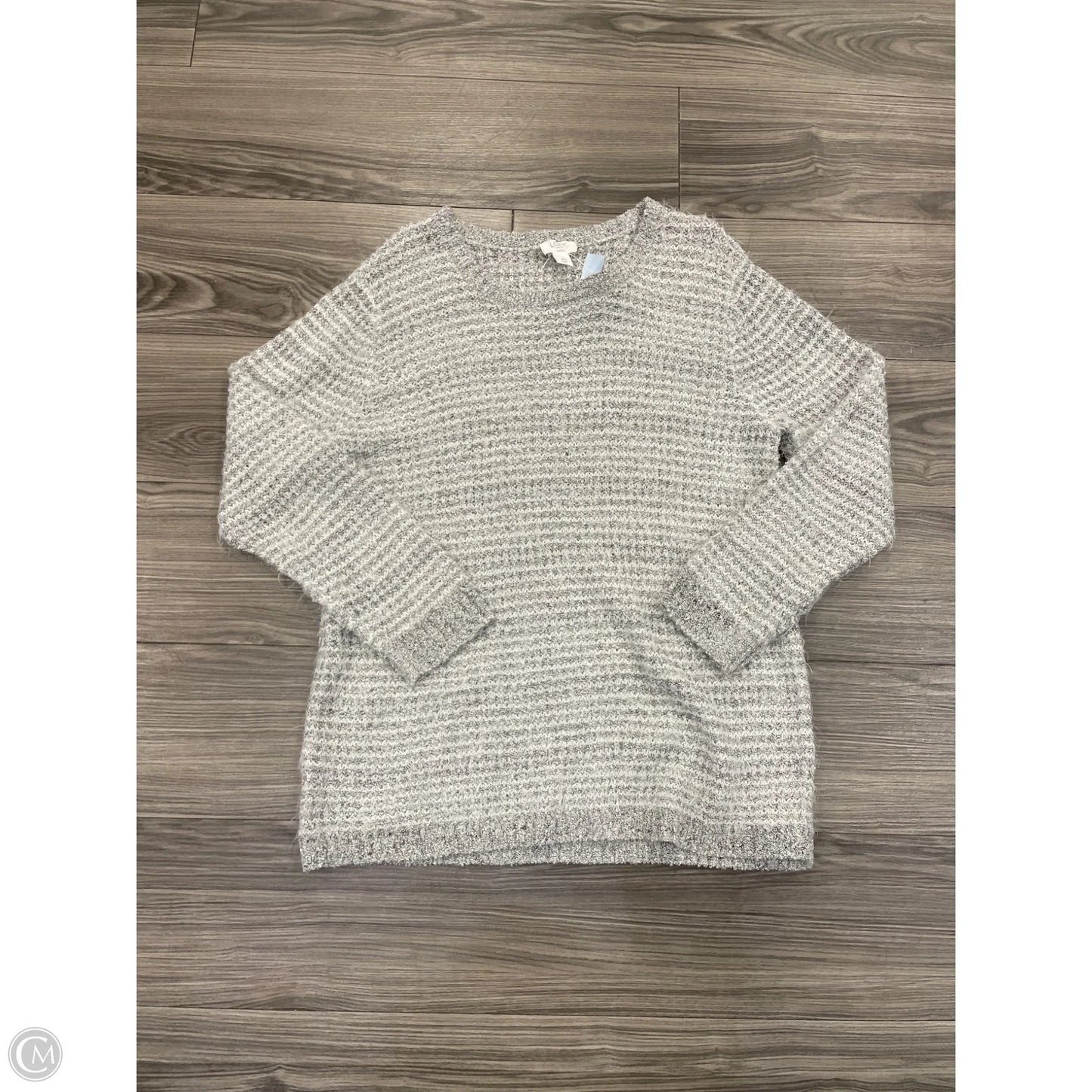 Sweater By Loft In Grey, Size: Xl