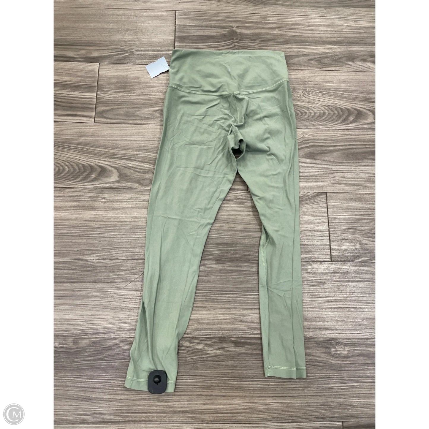Athletic Leggings By Lululemon In Green, Size: M