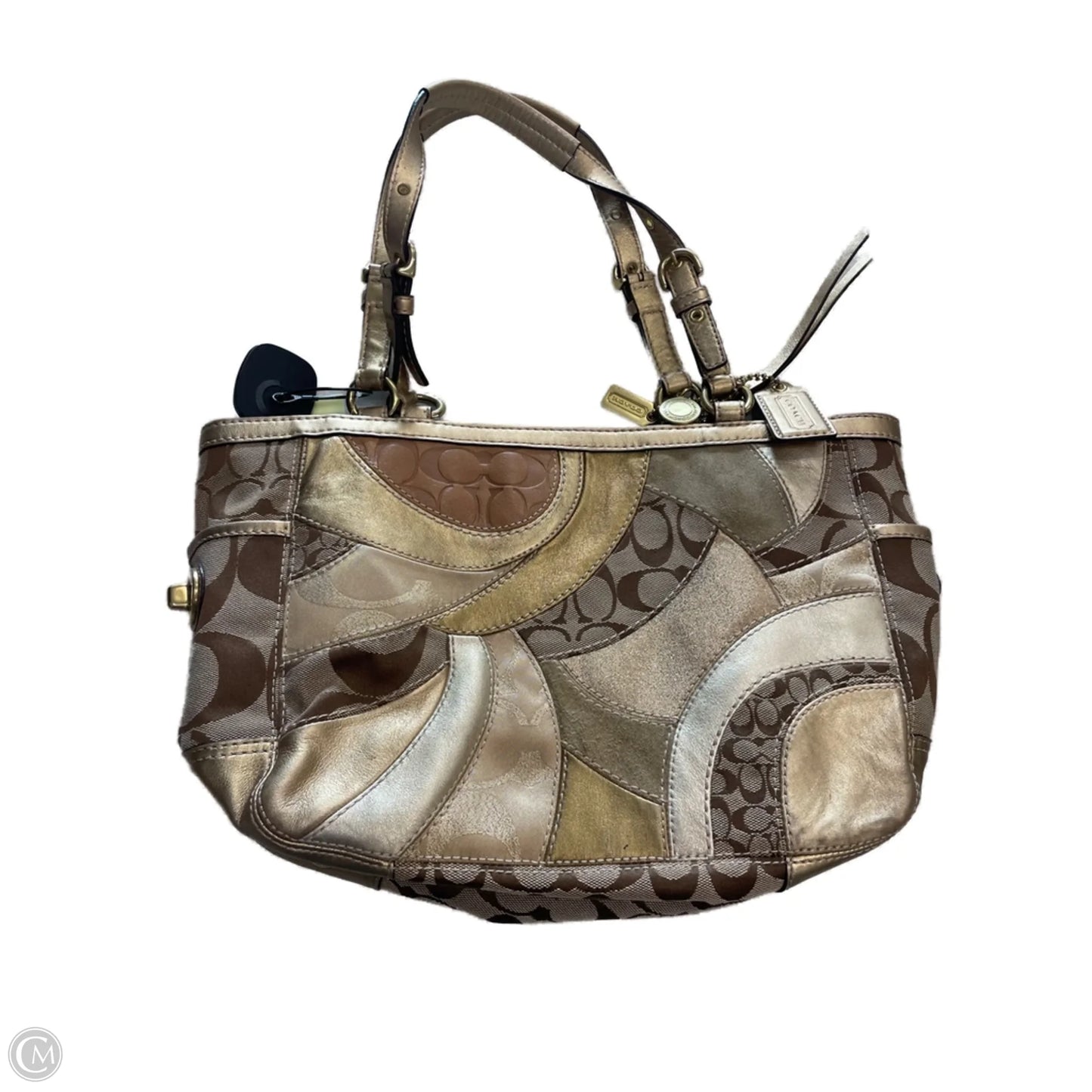 Handbag Designer By Coach, Size: Medium