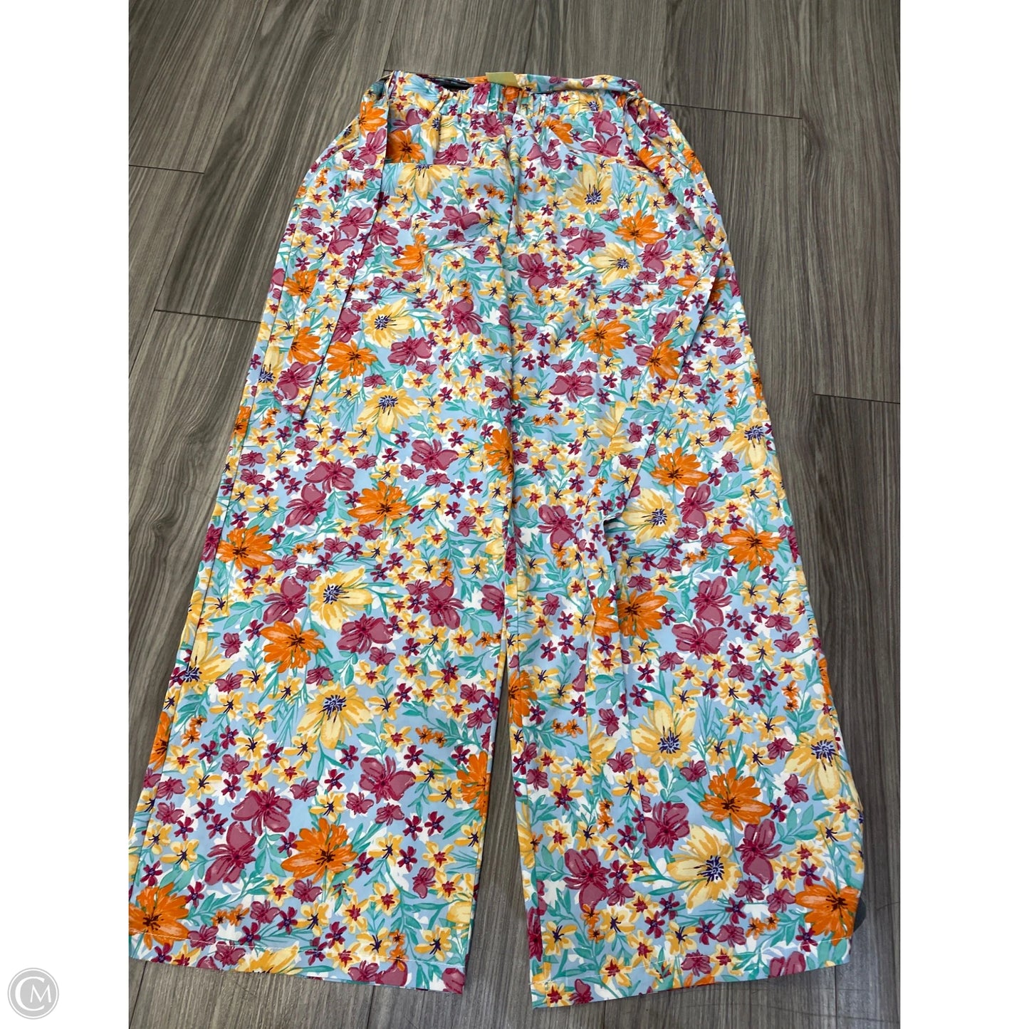 Pants Dress By Emery Rose In Floral Print, Size: S