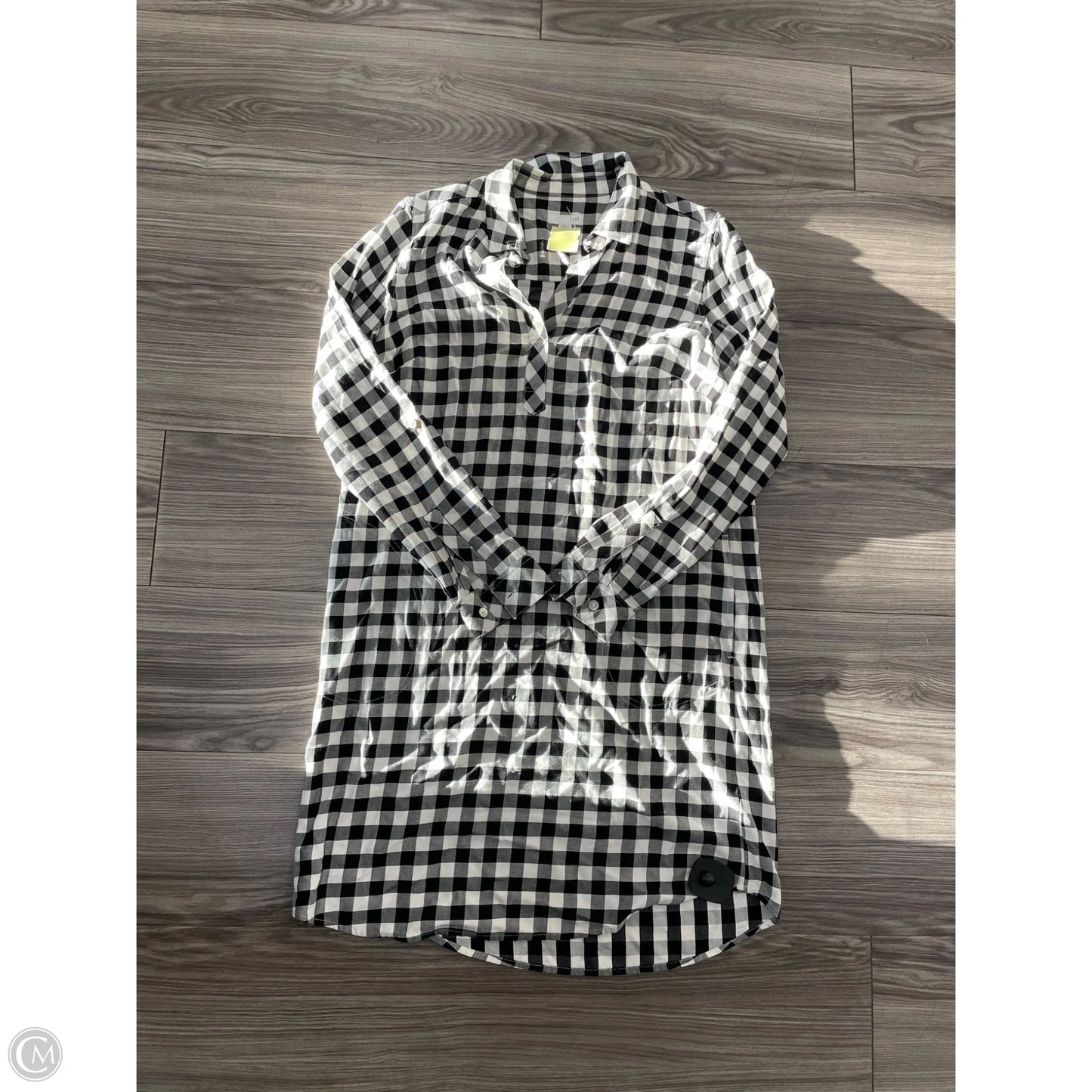 Dress Casual Midi By J. Jill In Plaid Pattern, Size: Xs