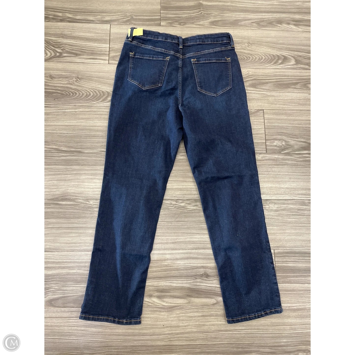 Jeans Straight By Liz Claiborne In Blue Denim, Size: 14