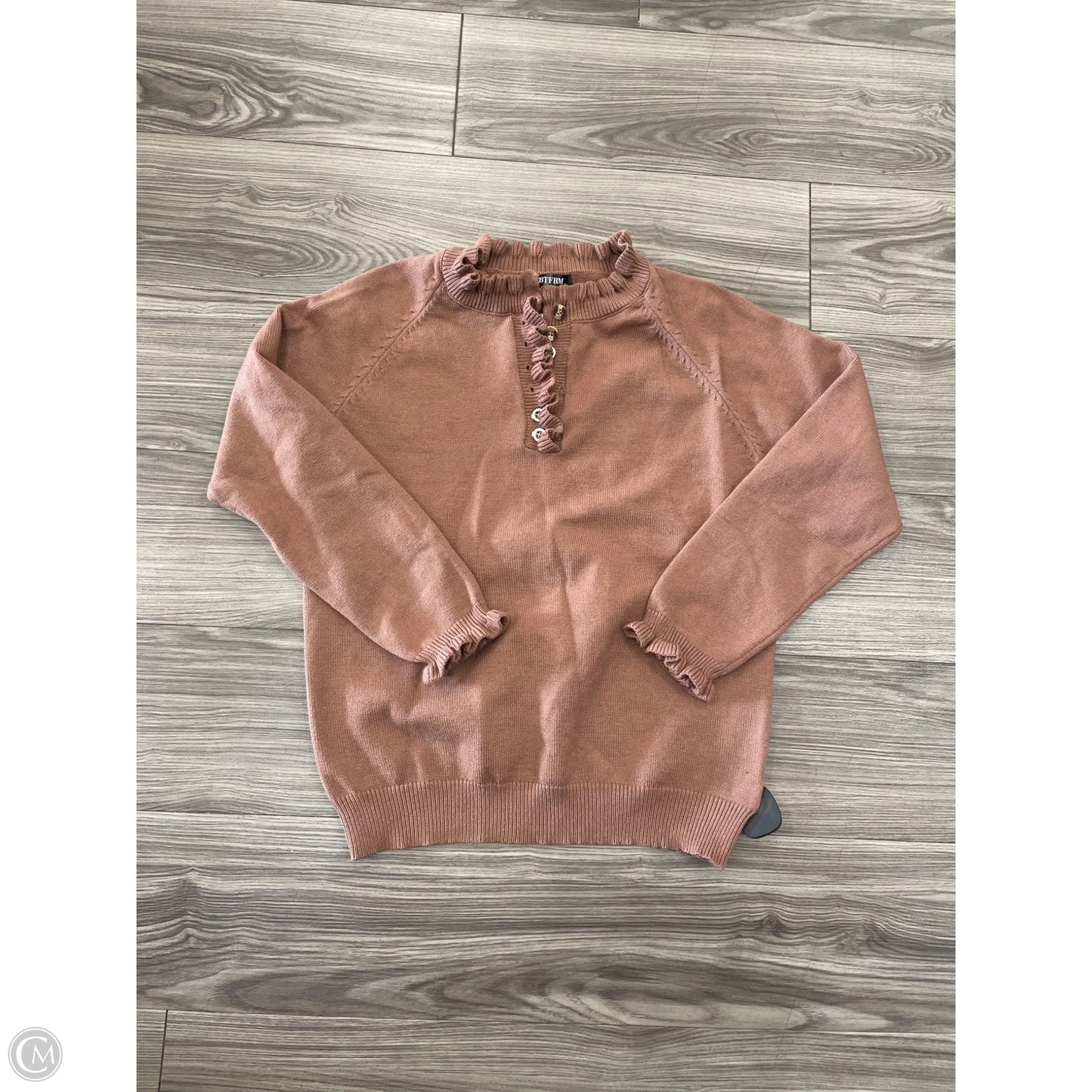 Sweater By Btfbm In Brown, Size: M
