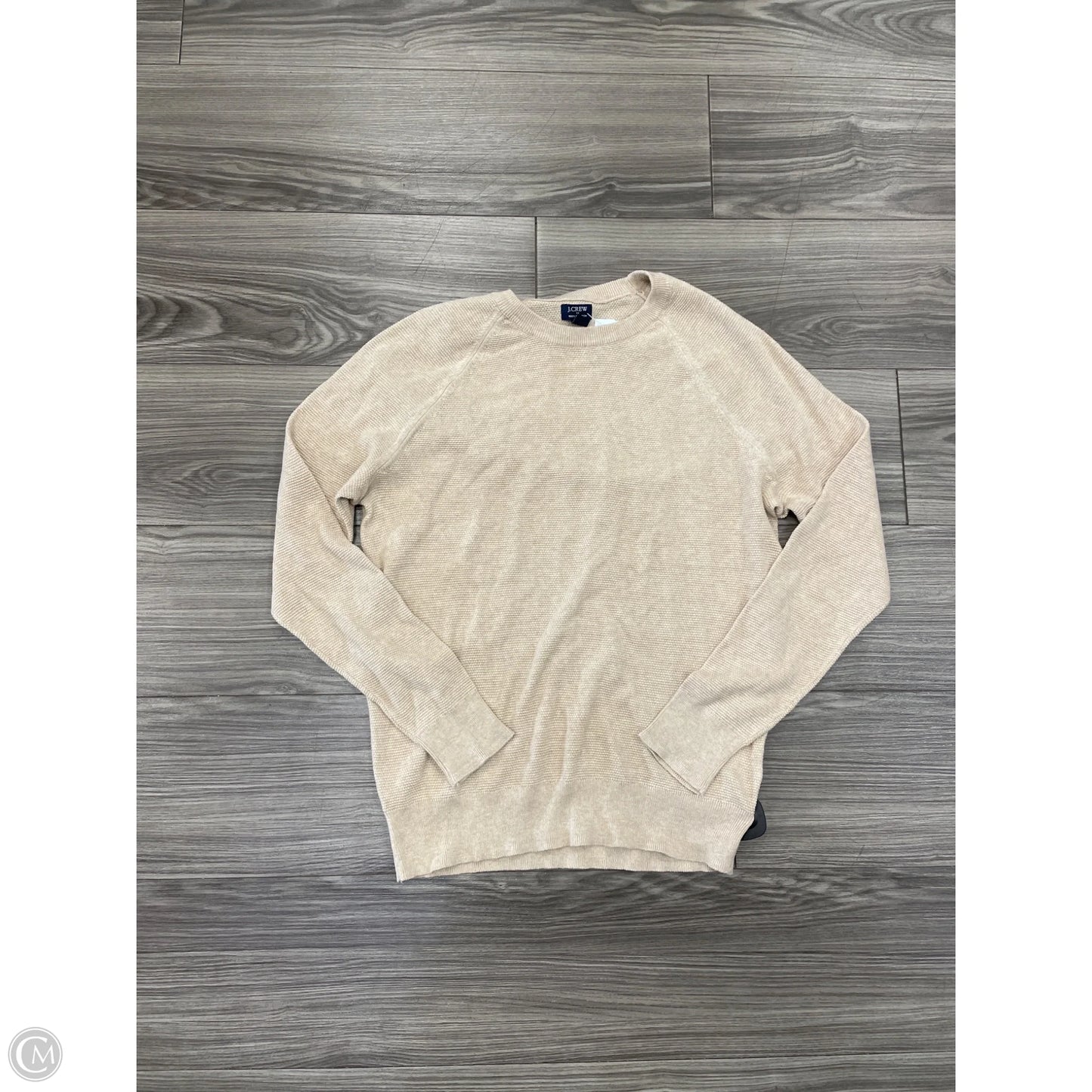 Top Long Sleeve By J. Crew In Beige, Size: M