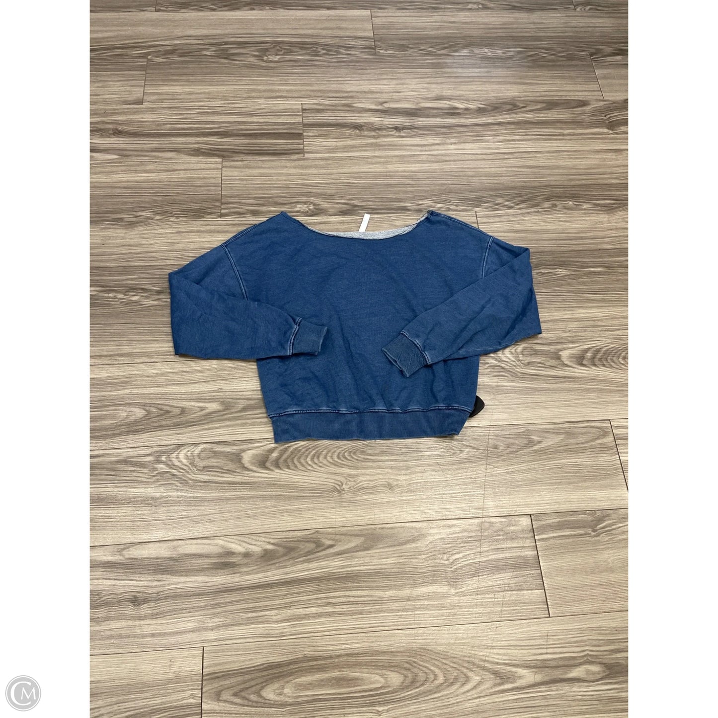Sweatshirt Crewneck By Fabletics In Blue, Size: M