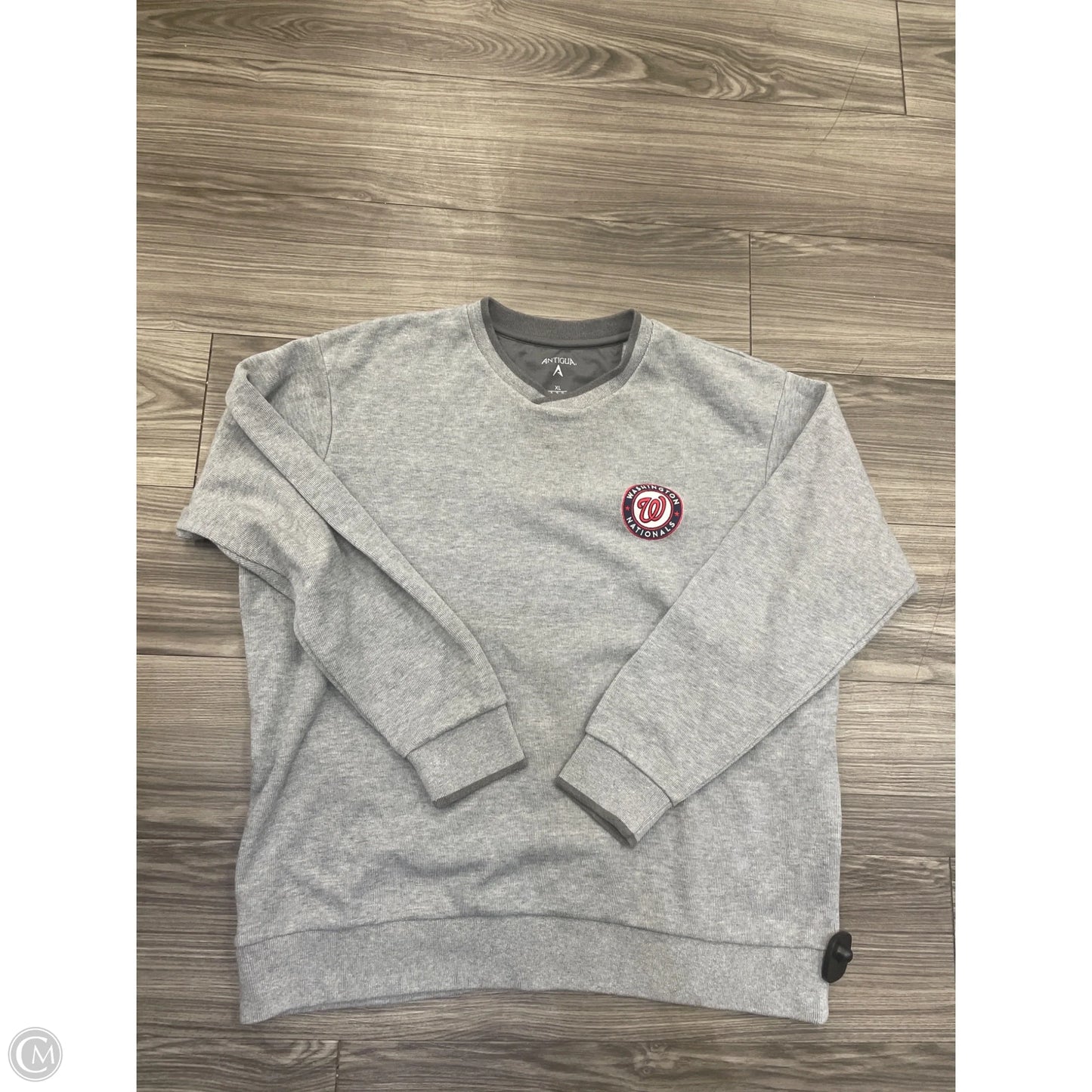 Sweater By Antigua In Grey, Size: Xl