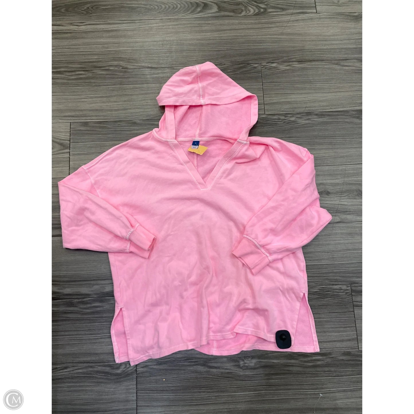 Sweatshirt Hoodie By Old Navy In Pink, Size: M