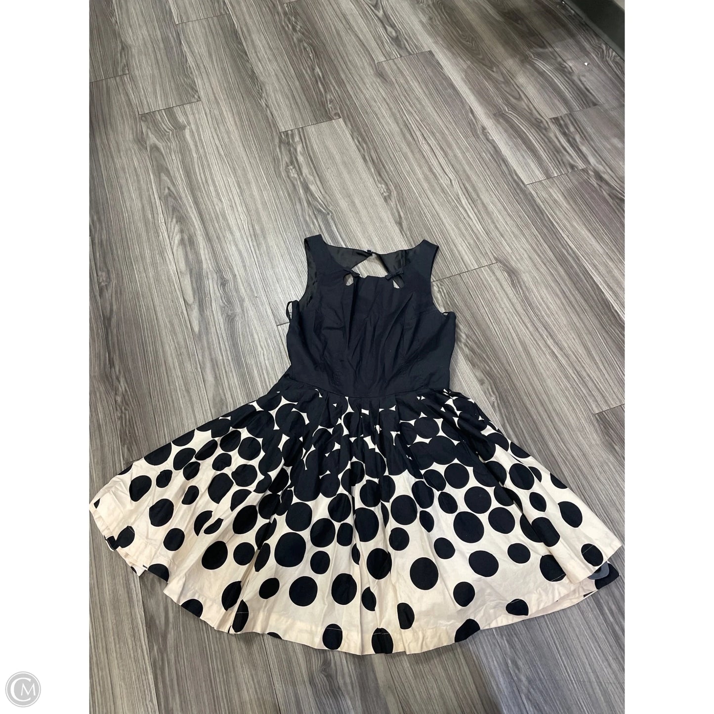 Dress Party Short By Clothes Mentor In Polkadot Pattern, Size: 8