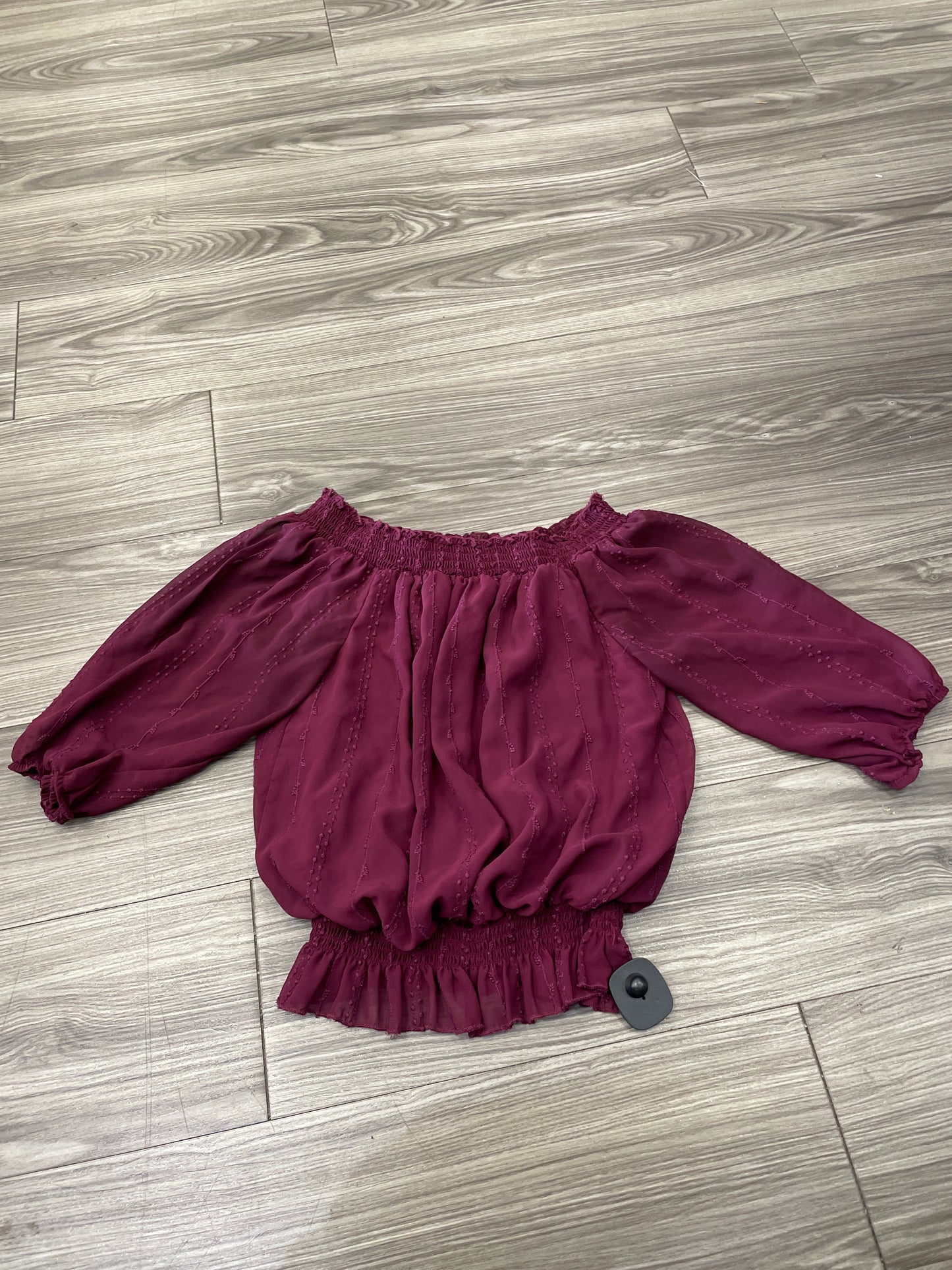 Top 3/4 Sleeve By Bcx Size: S