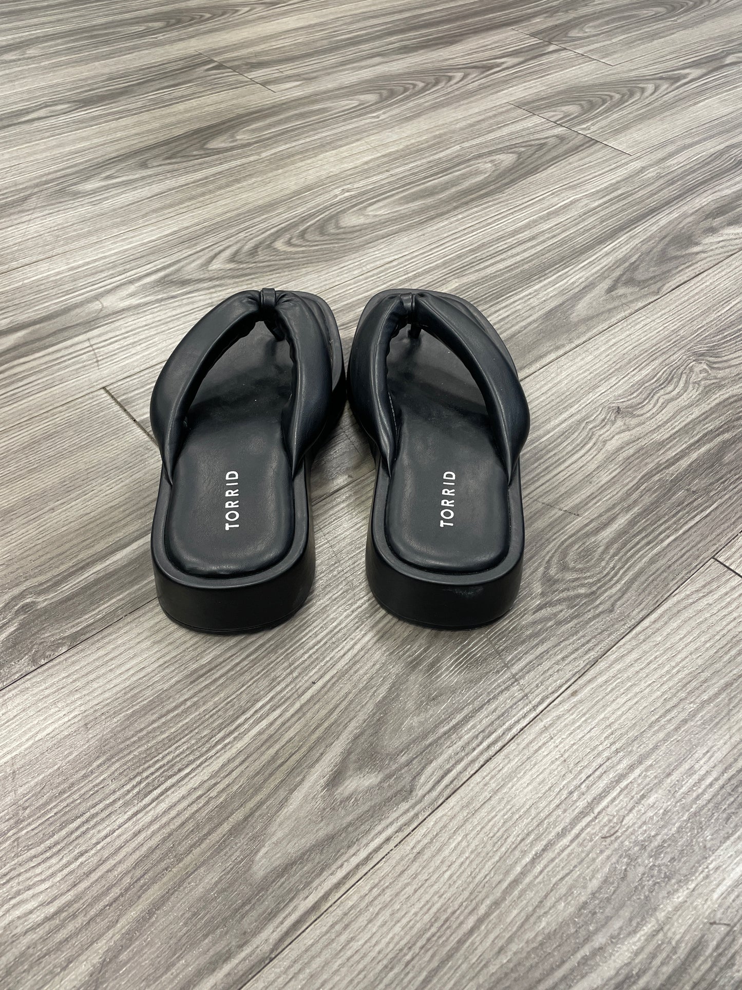 Sandals Flip Flops By Torrid  Size: 7.5