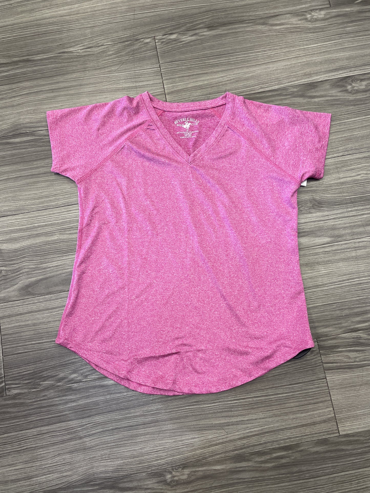 Top Short Sleeve By Beverly Hills Polo Club Size: M