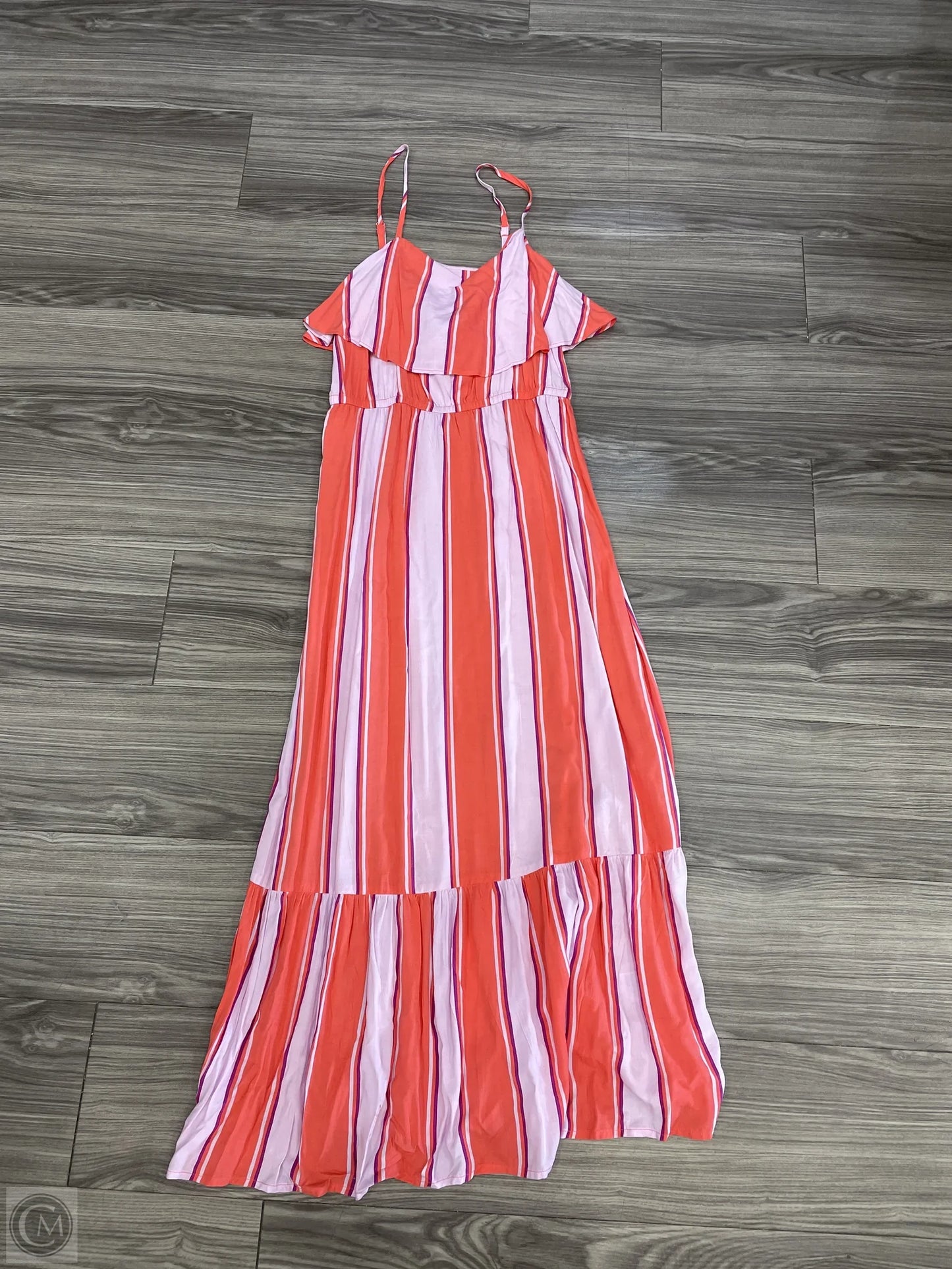 Dress Casual Maxi By Old Navy In Striped Pattern, Size: S