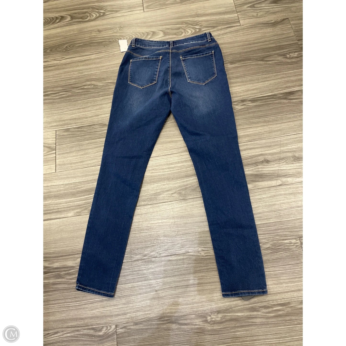 Jeans Skinny By Simply Styled In Blue, Size: 8